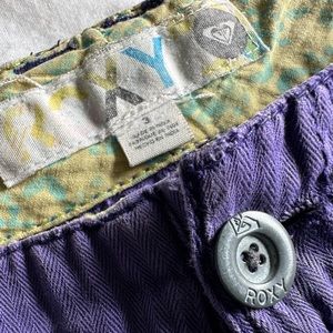 Junior 3 Roxy Purple Shorts
